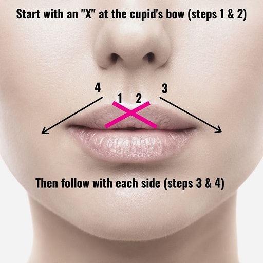 bow lips shape