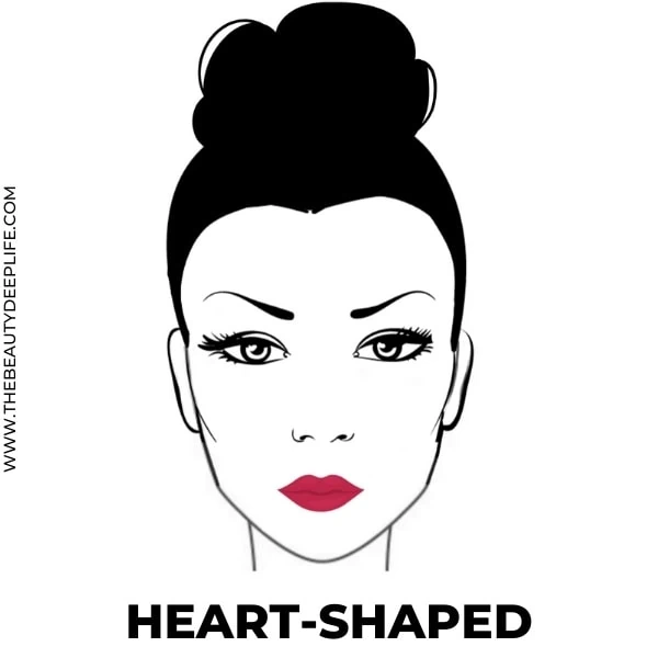 heart shape face