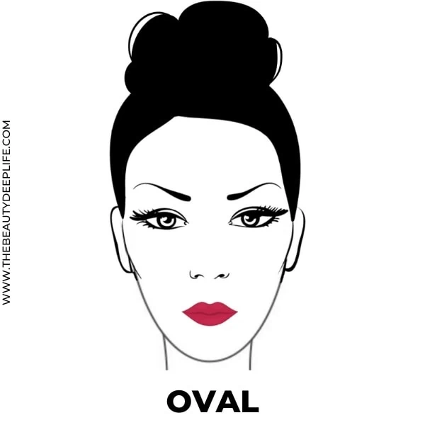 oval shape face
