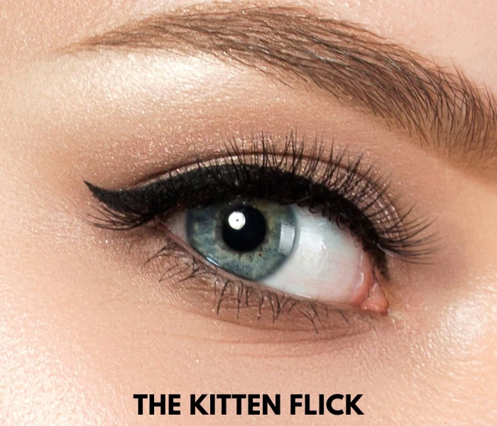 Kitten Flick Type of Eyeliner Style