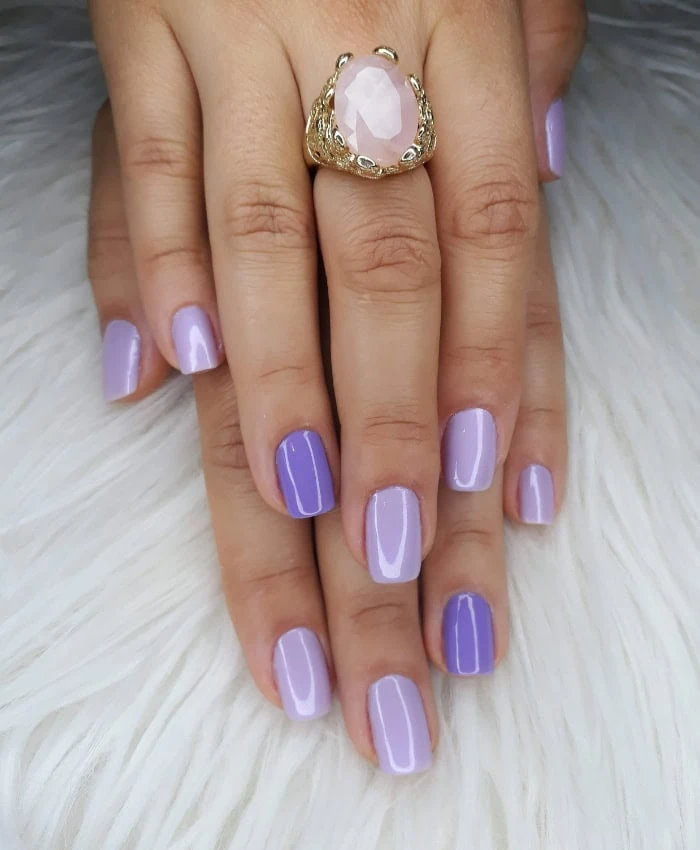 lavender nail ideas for spring