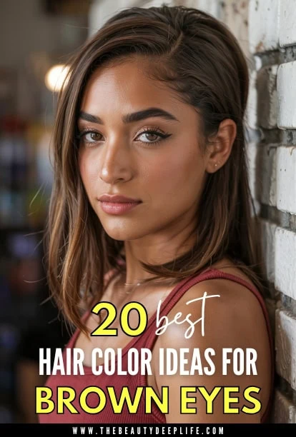 young black female with pretty honey brown hair and test overlay 20 best hair color ides for brown eyes