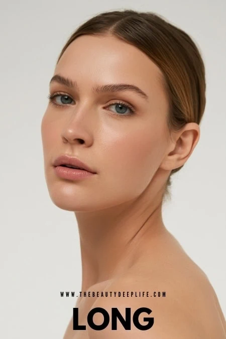 Portrait of a young woman with clear, glowing skin, natural makeup, and smooth hair, representing beauty, skincare, and wellness from The Beauty Deep Life.