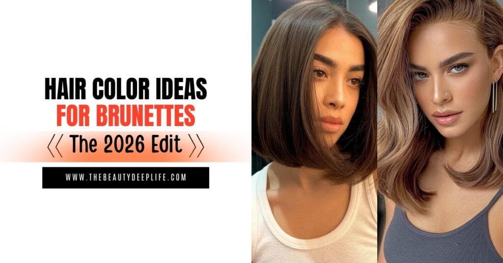 Hair color ideas for brunettes, 2026 edit, brunette hair colors, trendy hair ideas, hair color inspiration, beauty tips for brunettes, hair styling, hair dye trends