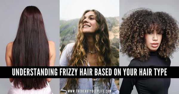 Beautiful women with different hair types showcasing smooth, frizz-free hairstyles for a sleek, polished look. Perfect for those seeking hair care advice to combat frizz and achieve shiny, manageable.