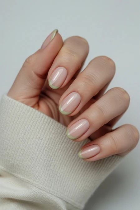 Elegant nude manicure perfect for all-year-round style and beauty.